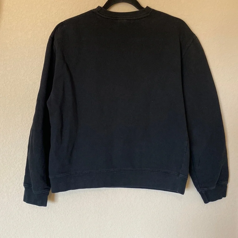 Obey Black Crewneck Sweater with Red Logo - Picture 3 of 9